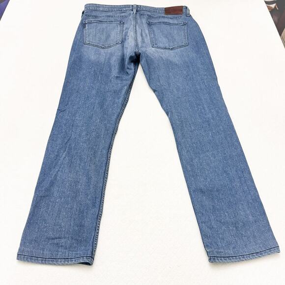 Paige Federal Bootcut Denim Jeans Judd Wash Size 33 - Picture 3 of 6